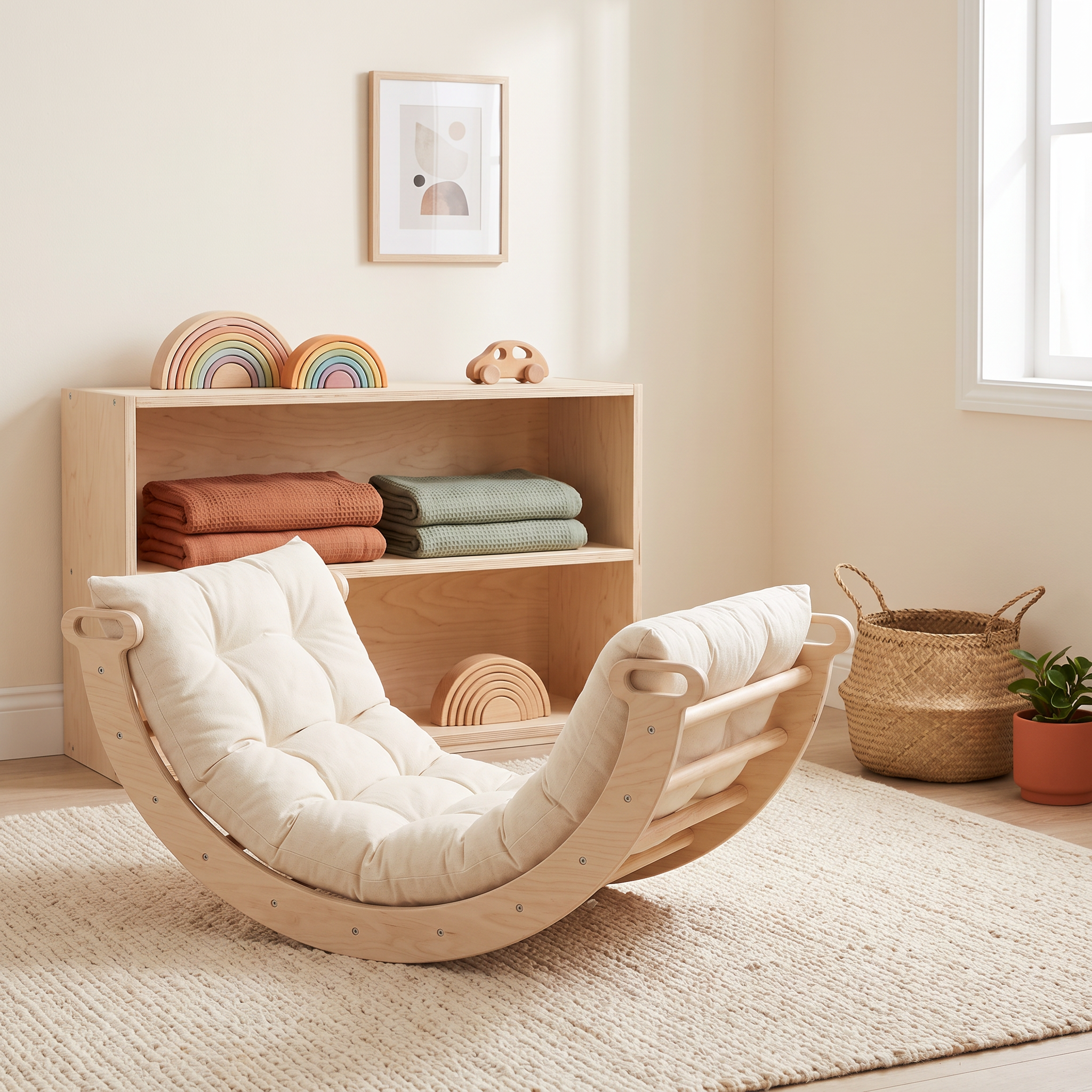Arche d'escalade 2-en-1 avec coussin