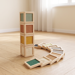 Briques sensorielles en bois — 16 pièces - 3