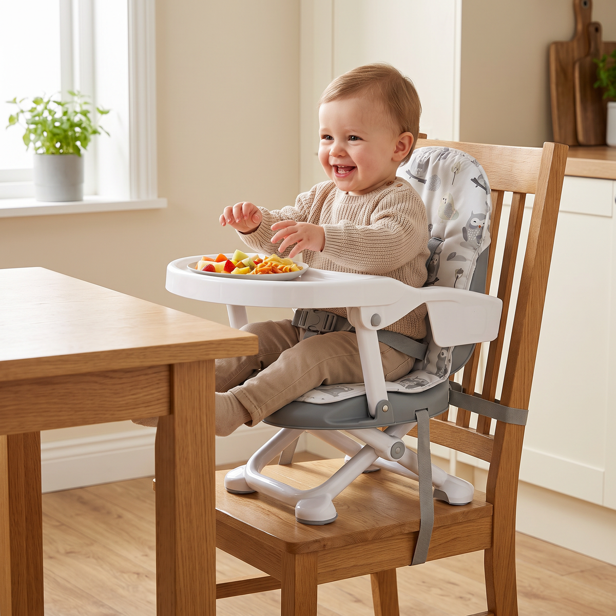 Rehausseur de chaise — plateau amovible