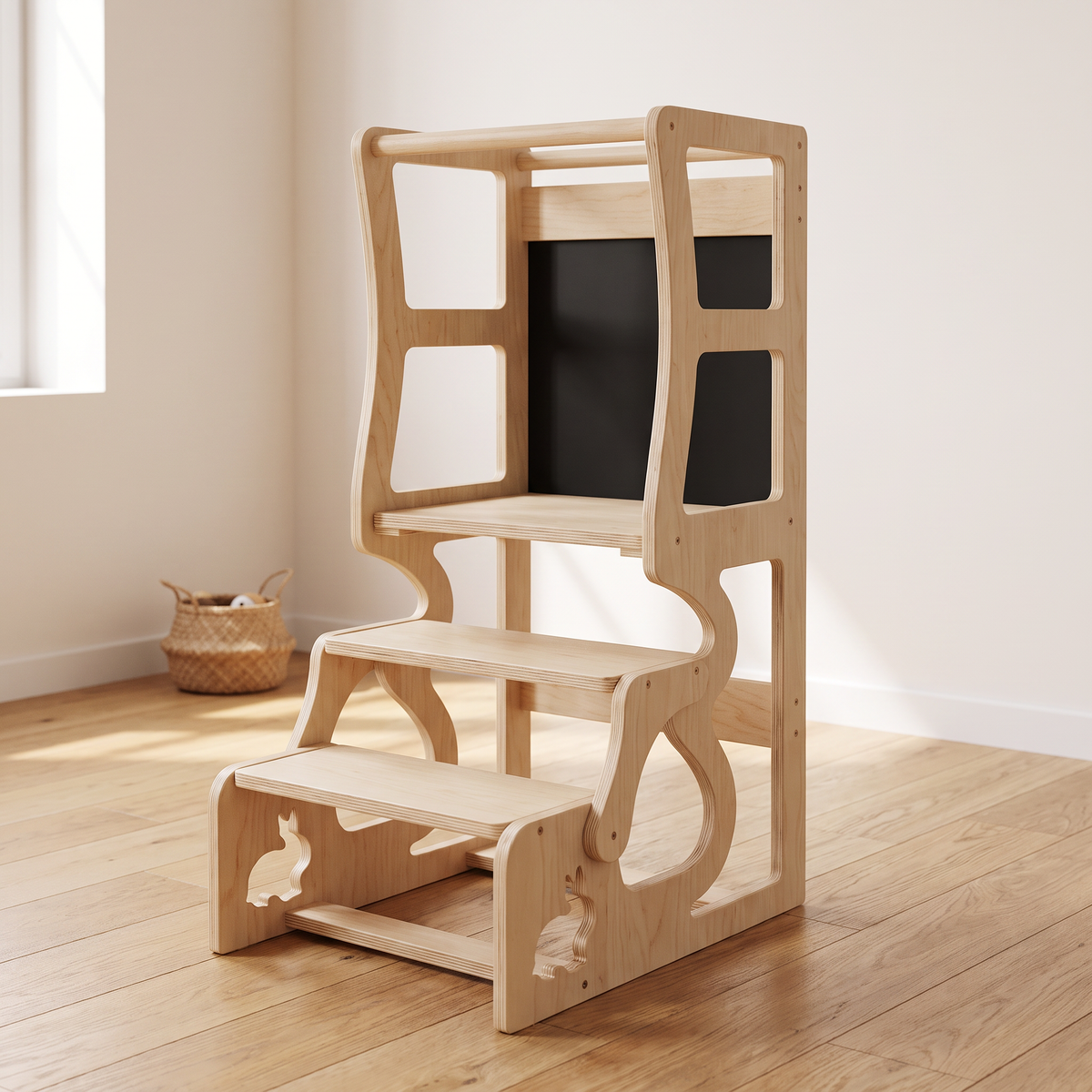 Tour d'observation pliable 3-en-1 — tableau noir