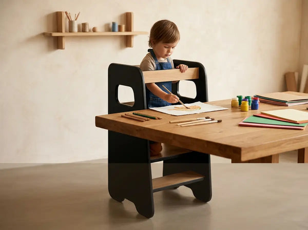 À l'atelier