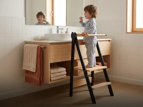En salle de bain