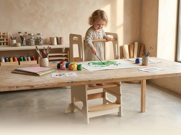 À l'atelier