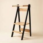 Tour d'observation pliable — Noir & Bois - 1